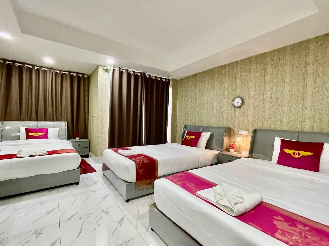 Sok Eng Hotel Triple Bedroom - with 3 Single Bed