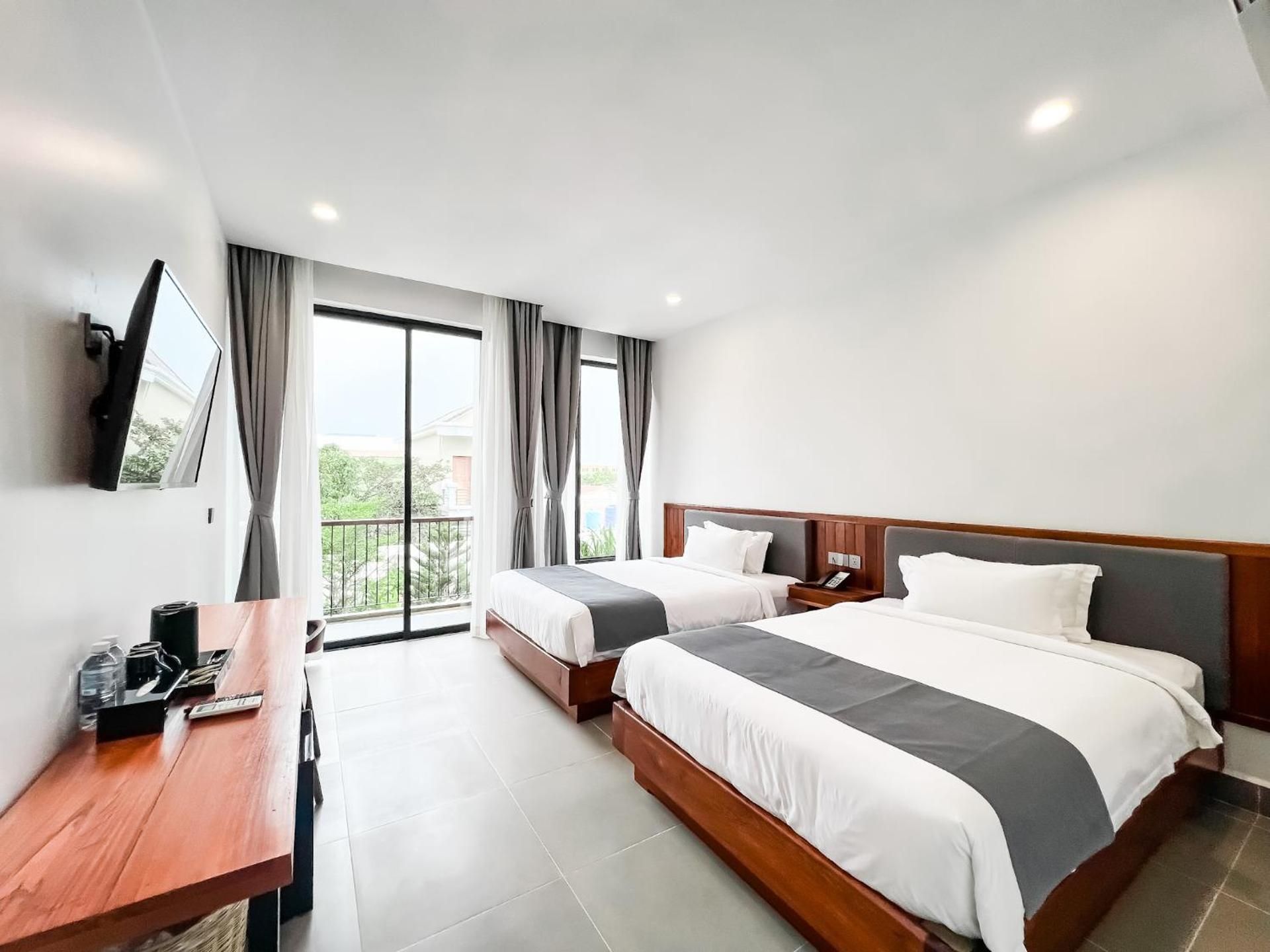 Emerald Residence Kampot Standard Twin Room 2