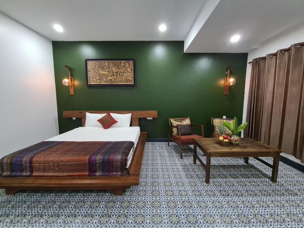 Villa Romduol Double Room with Garden View