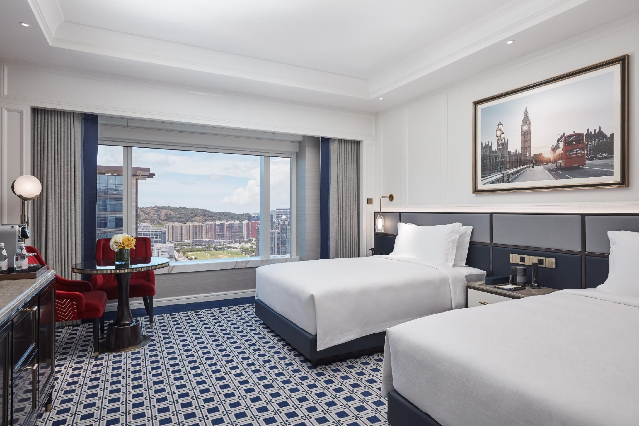 Superior Twin Room, Guest Room, 2 Double, Cotai View