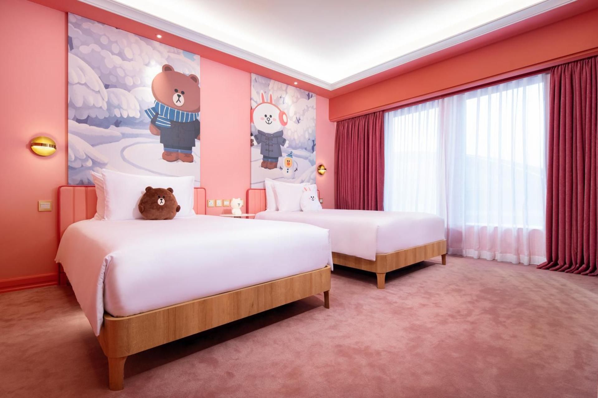 LINE FRIENDS CONY Studio Room - Twin