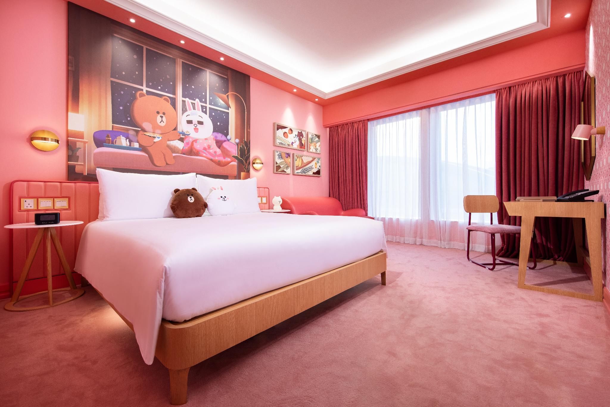 LINE FRIENDS Deluxe CONY King or Twin Room