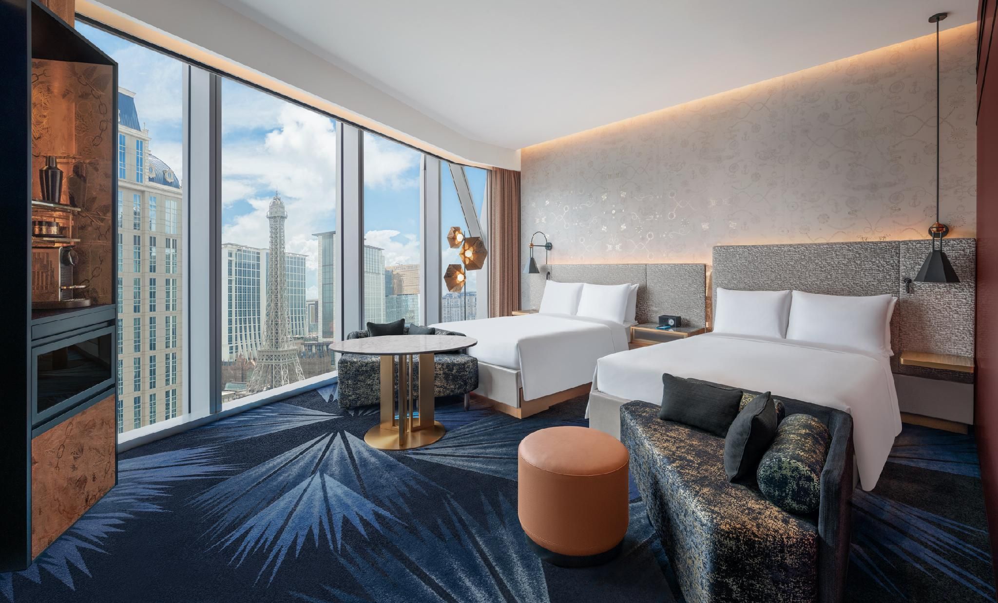 Spectacular Twin Cotai, Guest room, 2 Double, Cotai view