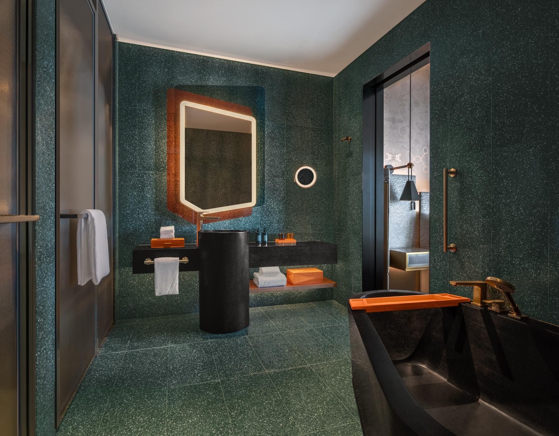 W Macau - Studio City Wonderful King Cotai, Guest room, 1 King, Cotai view 2