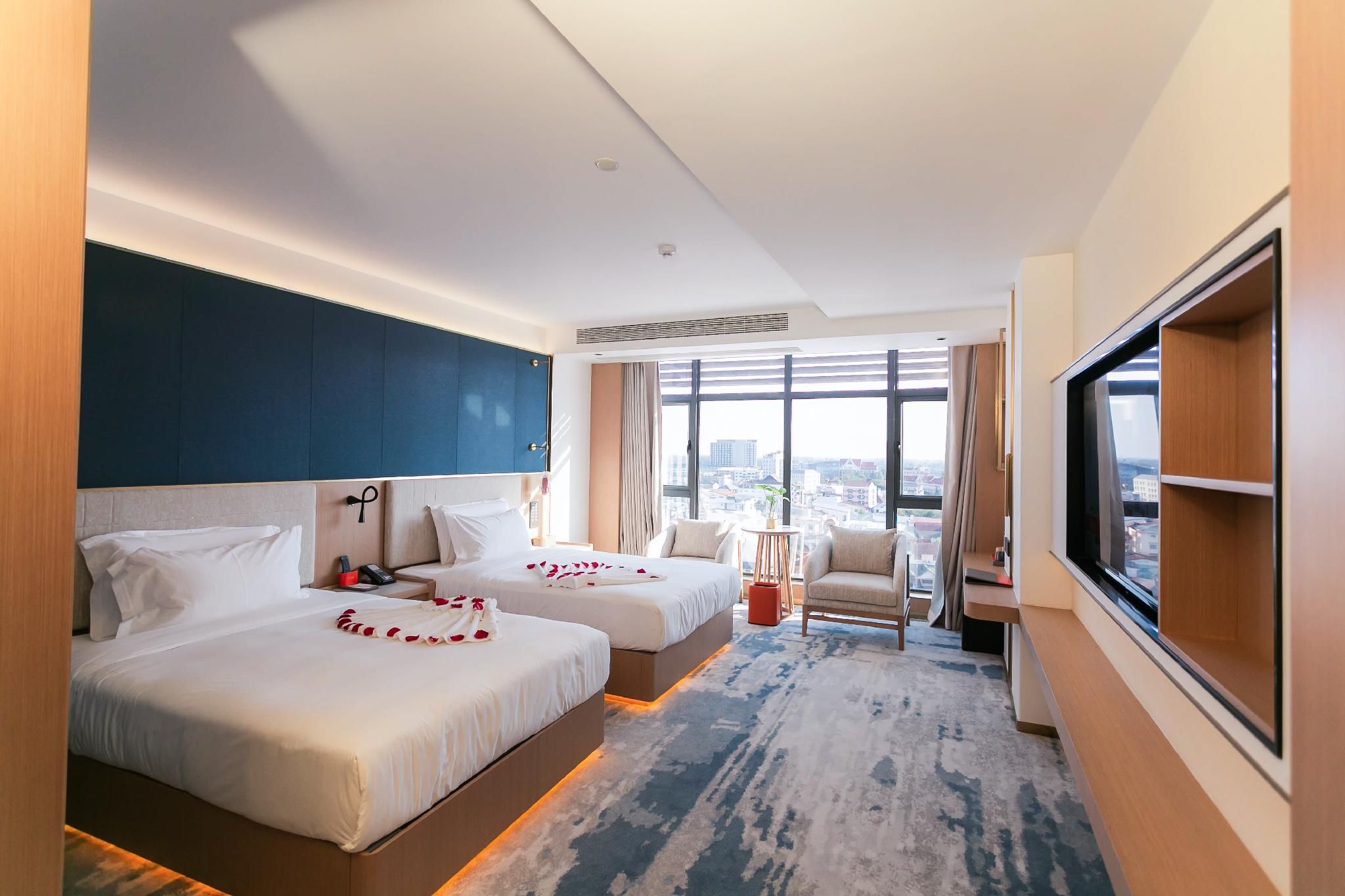 Zero-Pressure Room, 2 Twin Beds, Non-Smoking