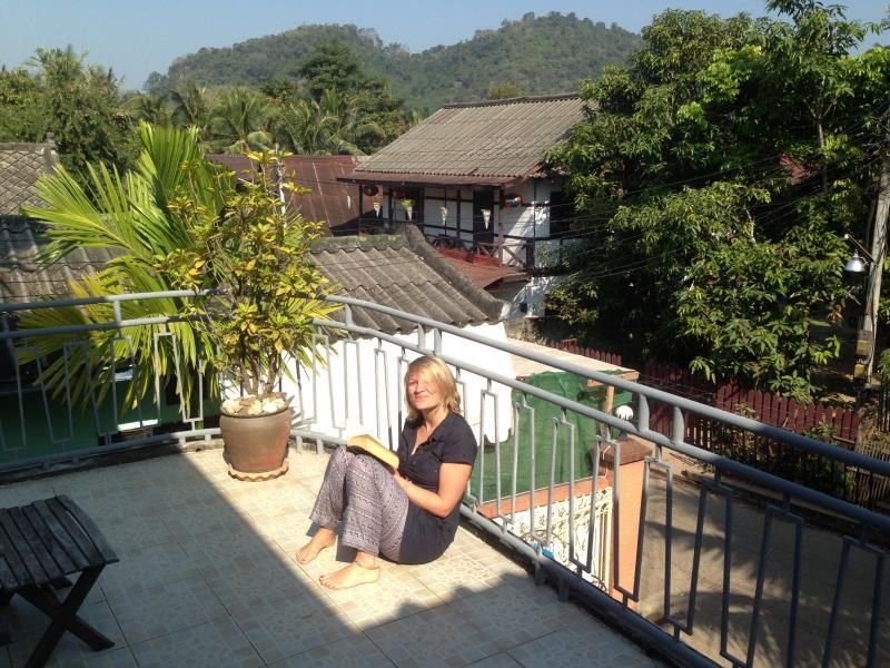 Luang Prabang Manichan Villa Twin Room with Shared Bathroom and Balcony 2