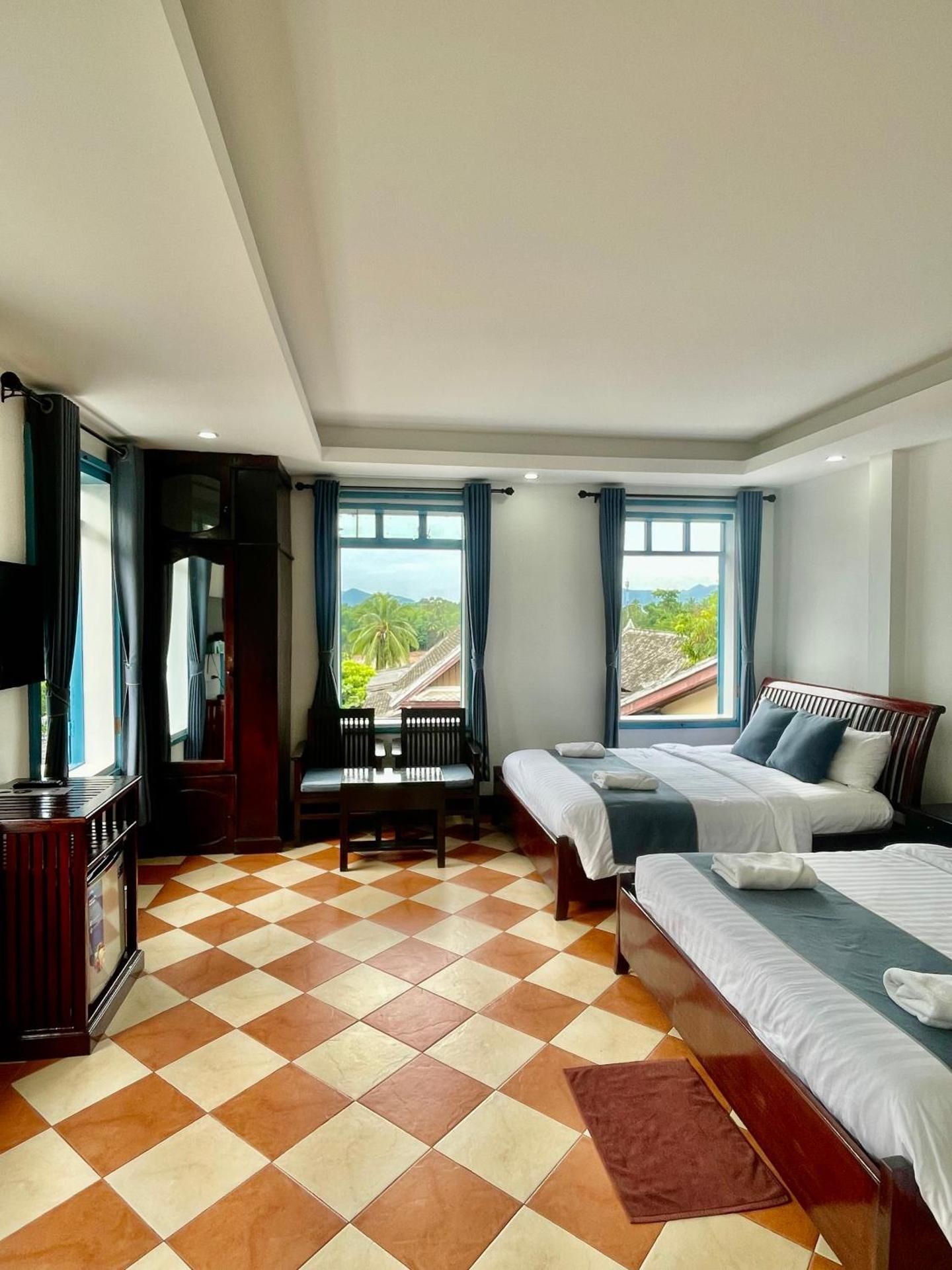 Quadruple Room with Mountain View