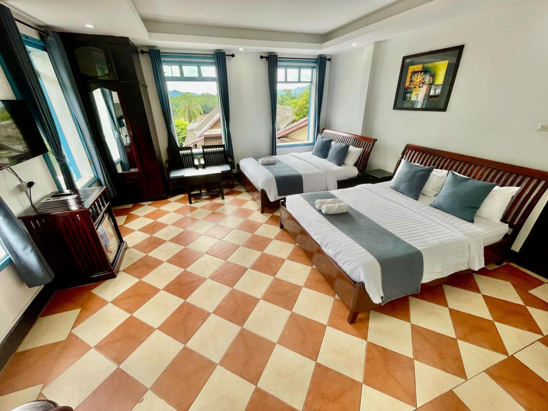 Quadruple Room with Mountain View