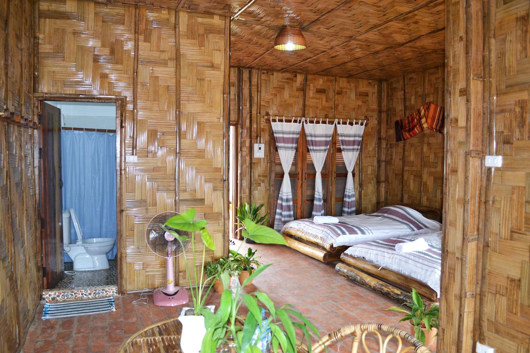Phou Iu III Bungalows Bungalow Double Bed 2