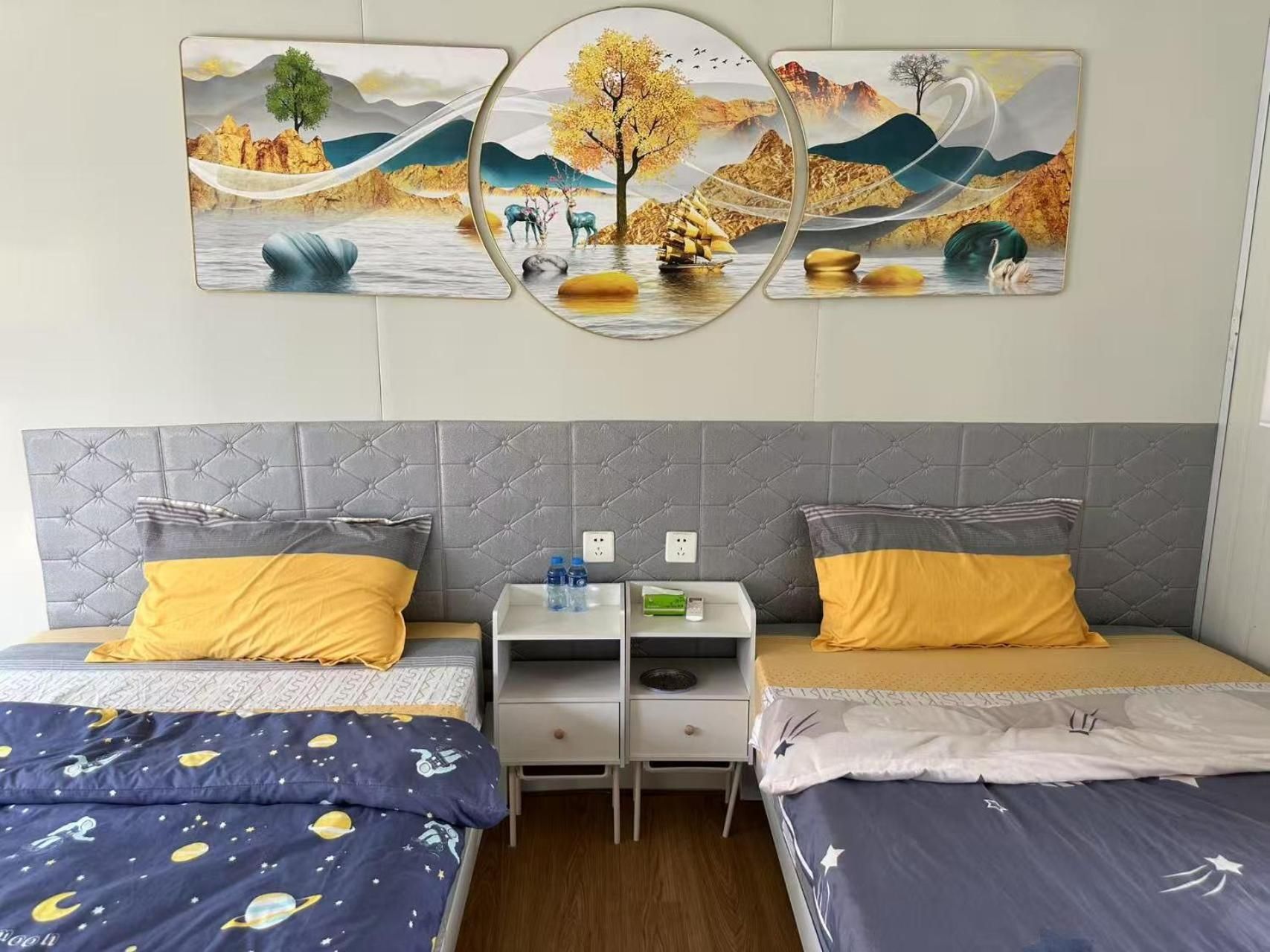 Single Bed in Female Dormitory Room
