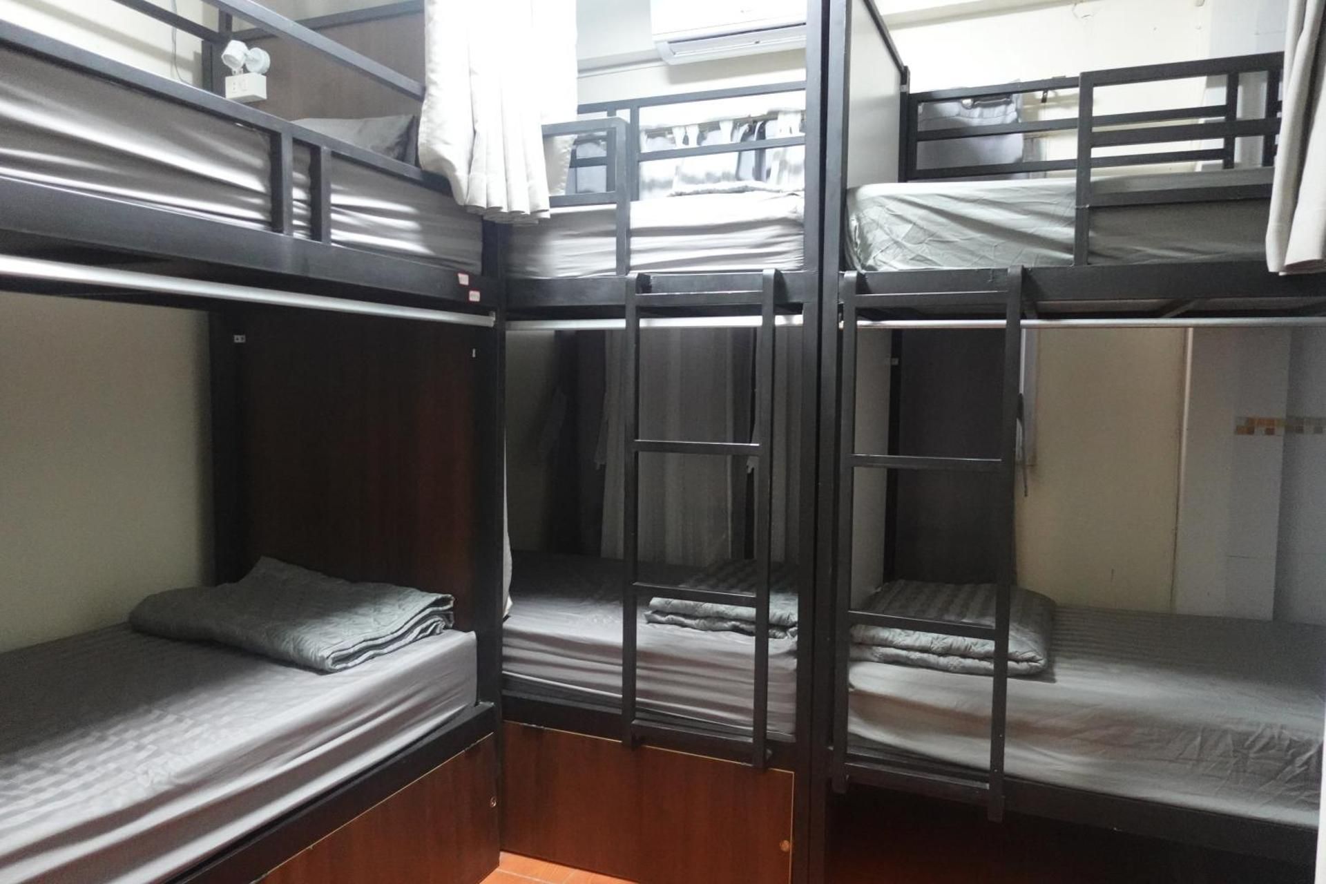 Bed in 6-Bed Female Dormitory Room