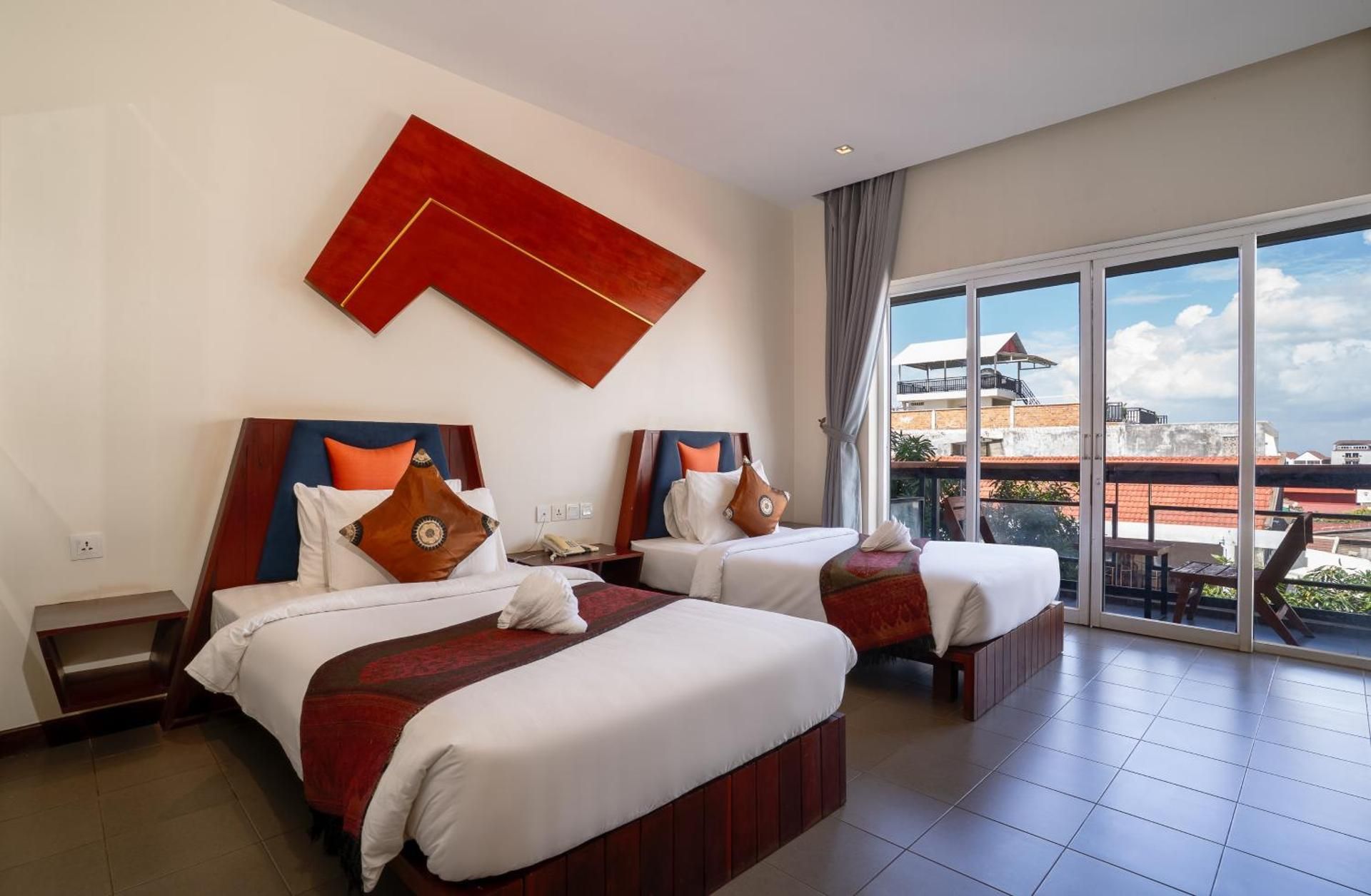 Twin Room with Balcony