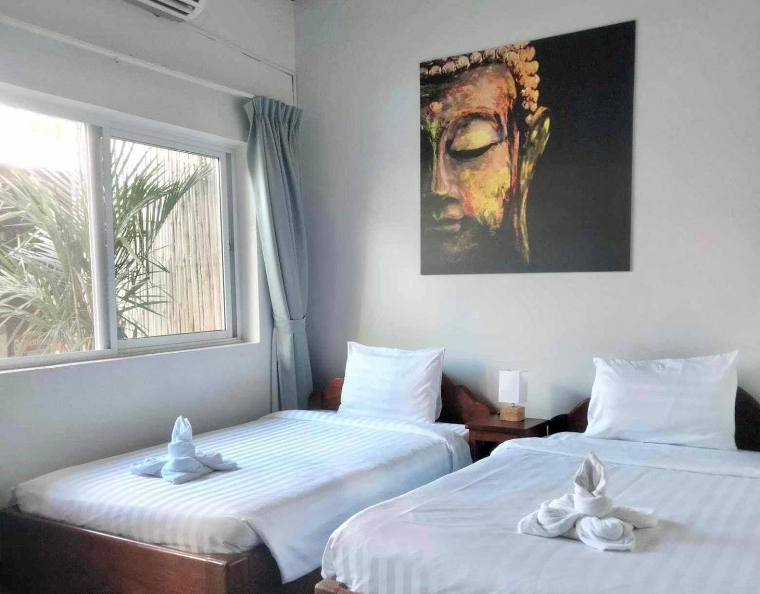Twin Room with Pool View