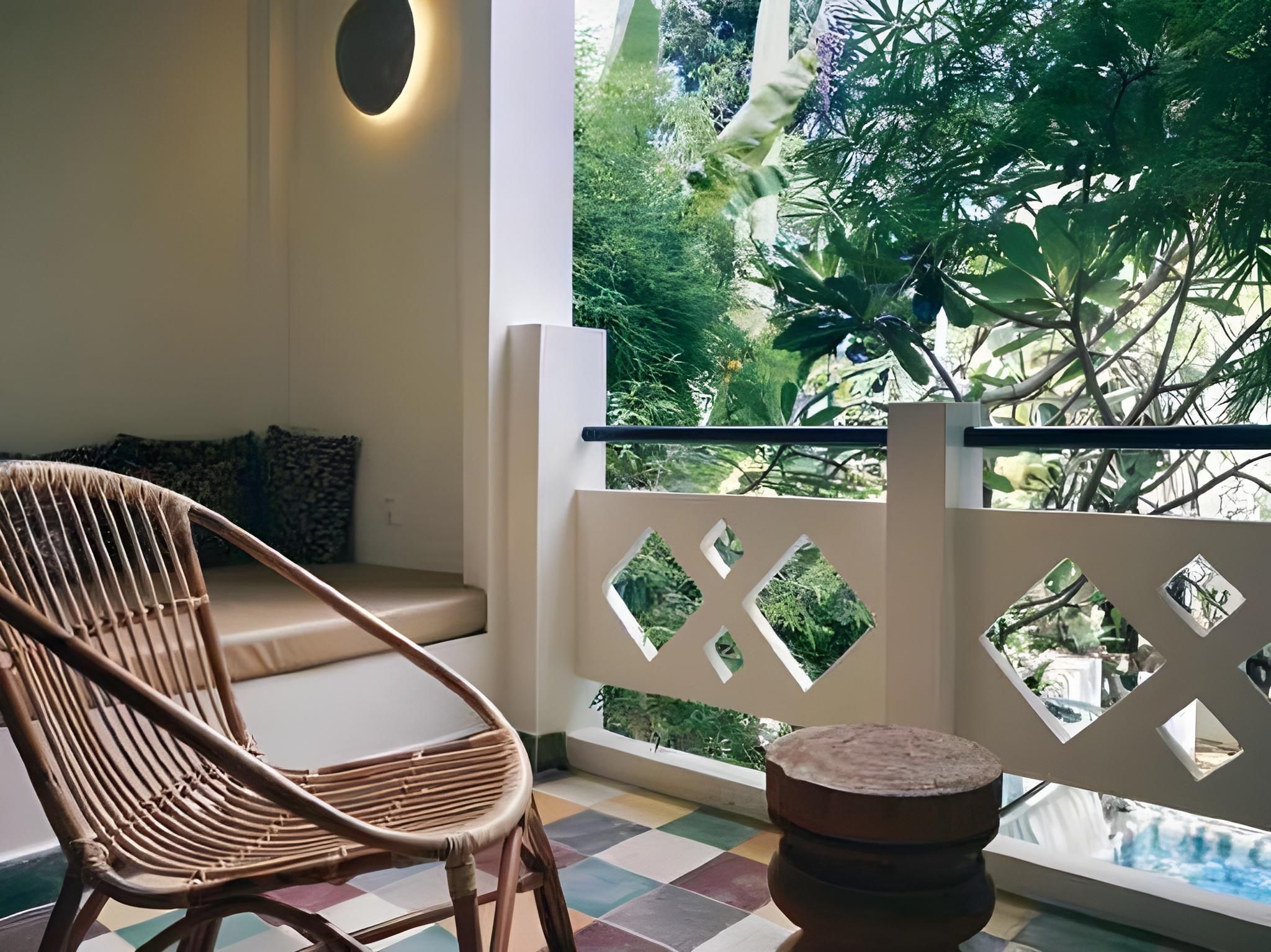 Deluxe Twin Room with Rooftop Terrace