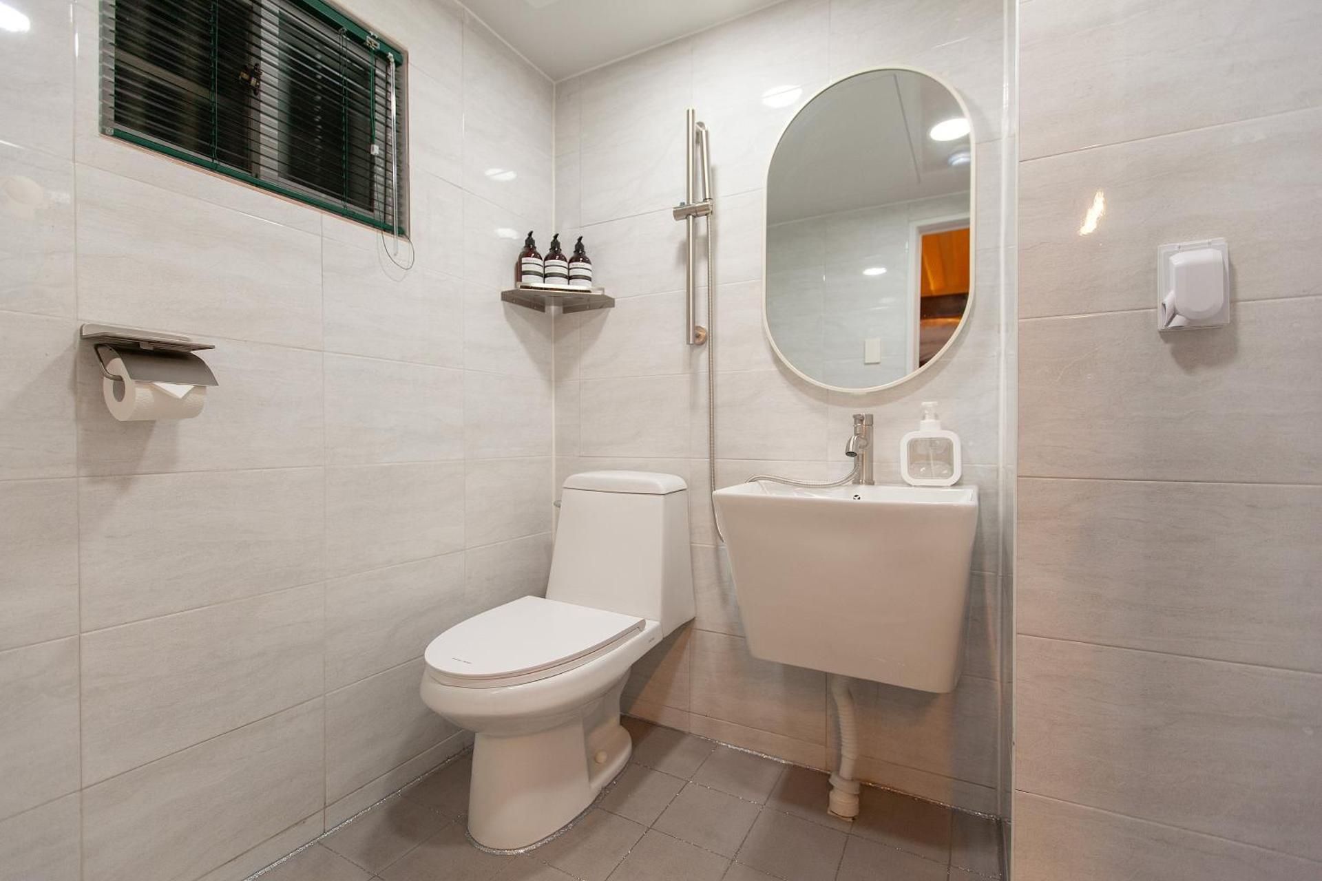 Family Room with Bathroom