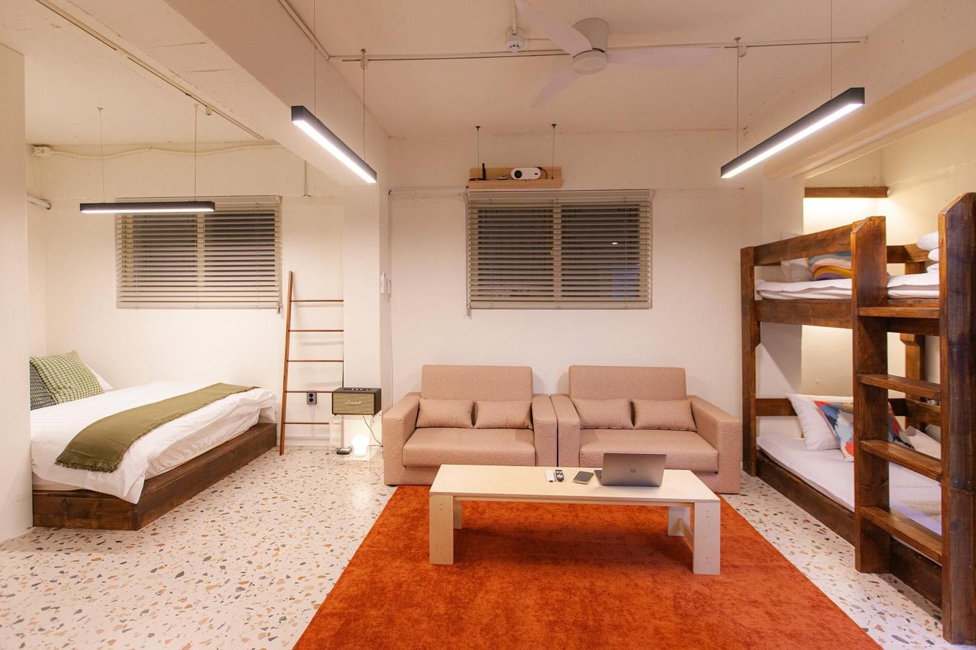 Family Room with Bathroom