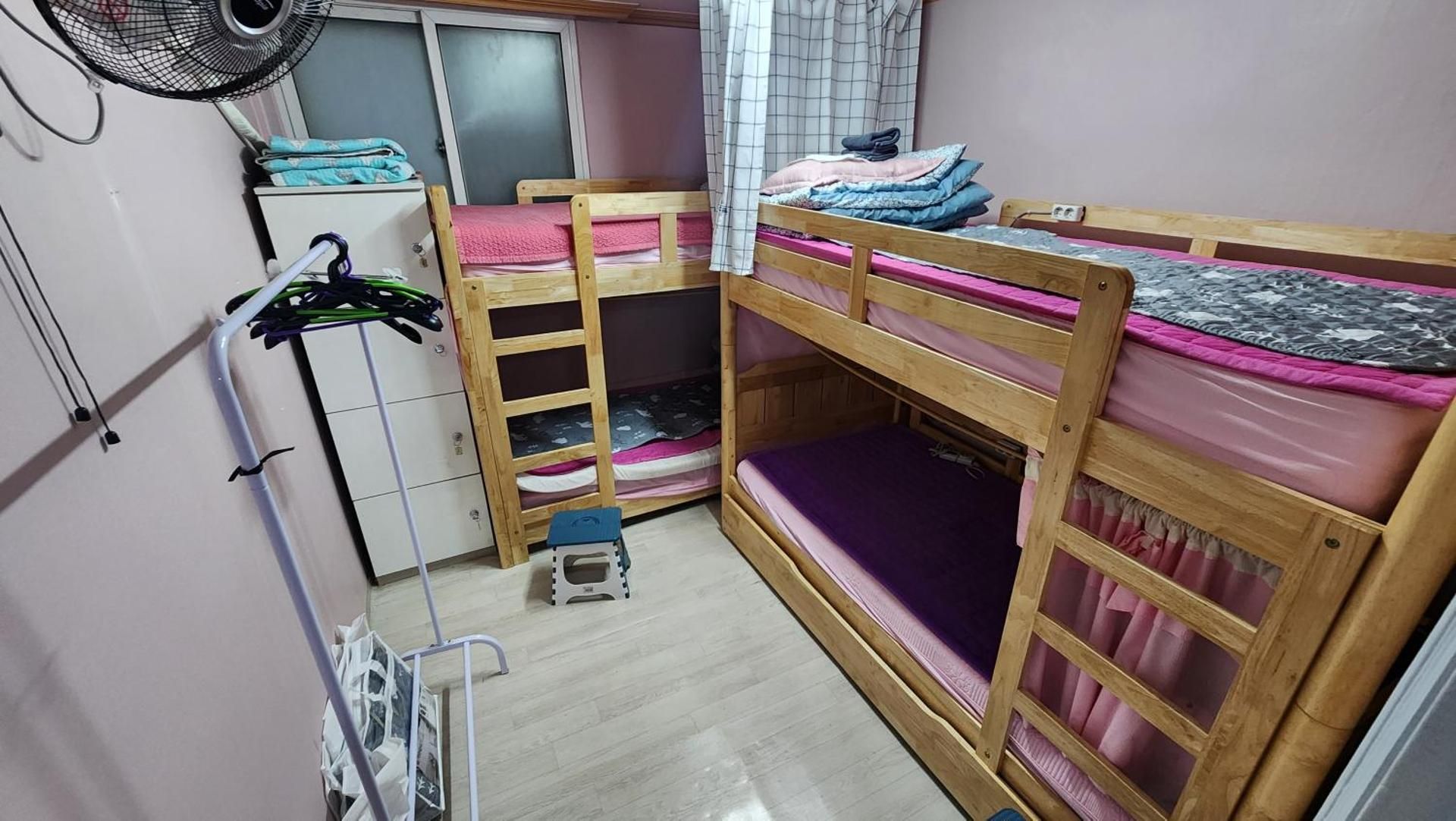 Daejeon Guesthouse Sky Garden Female Dormitory Room