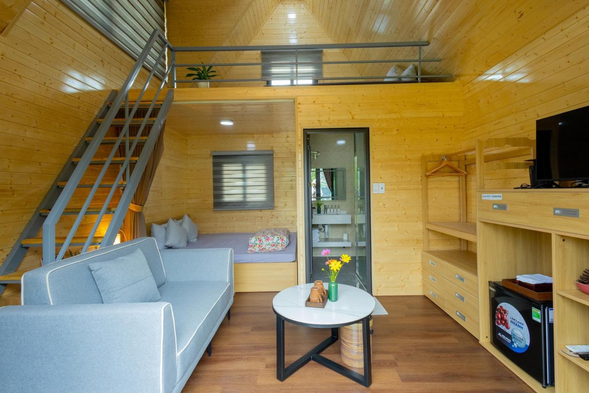 Vuon An Nhien Moc Chau Bungalow - Garden View