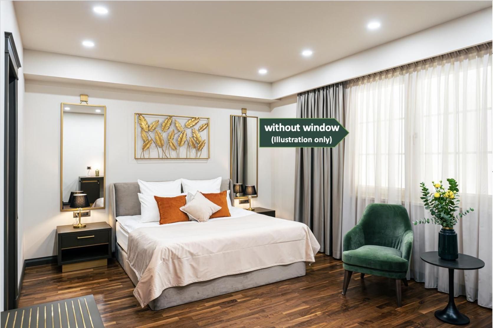 Standard Double Room without Window