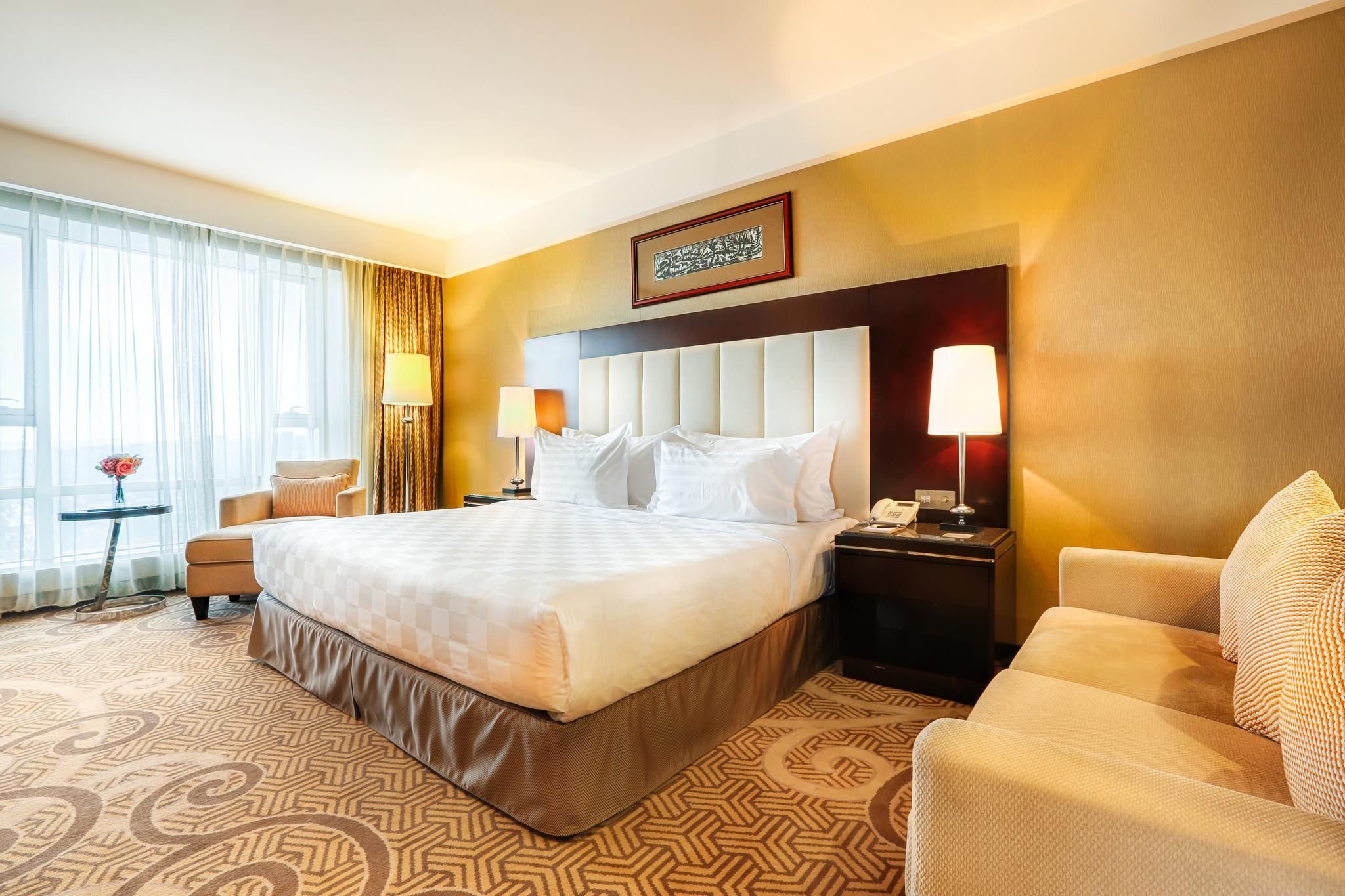 Suite - 1 King 1 Double, Nonsmoking, Family Room, City View, Mountain View, Upgraded Bath Amenities