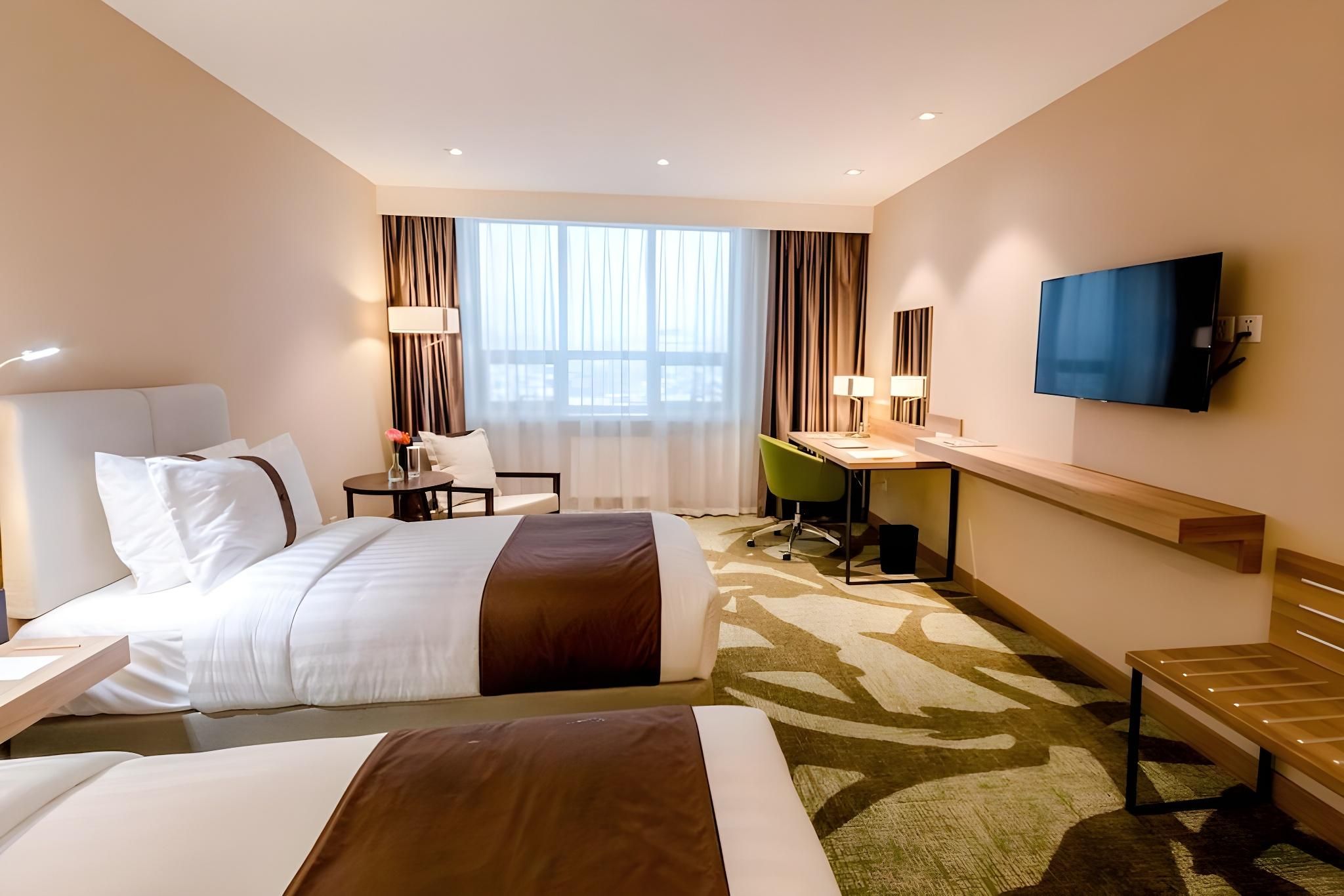 Standard Double Room with Two Double Beds and View