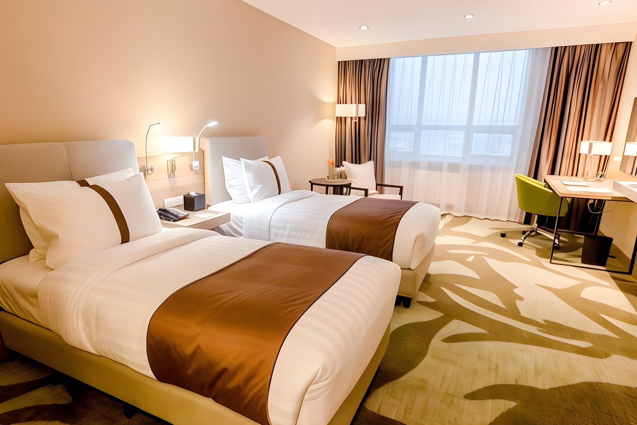 Standard Double Room with Two Double Beds and View