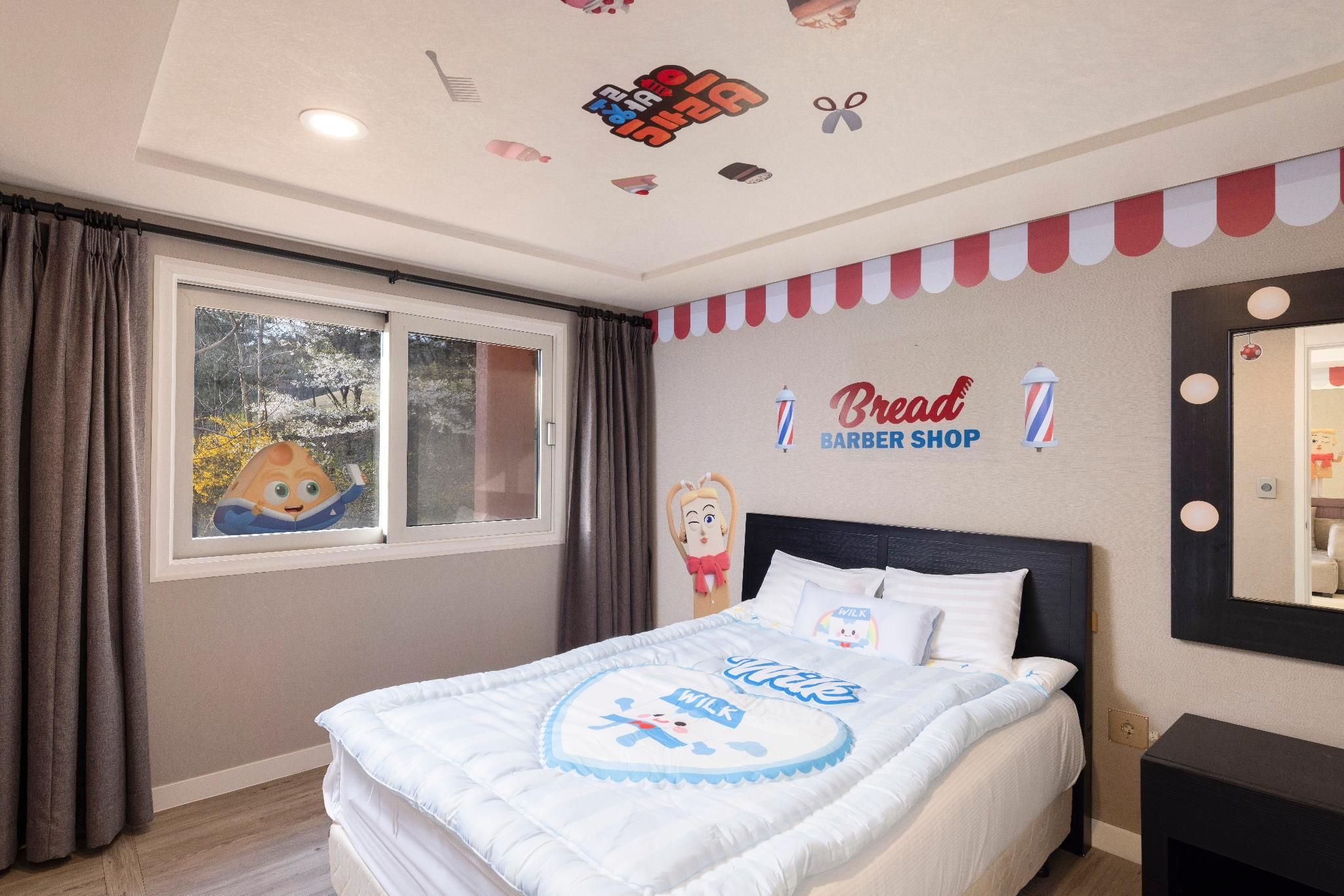 Bread Barbershop Character Themed Room
