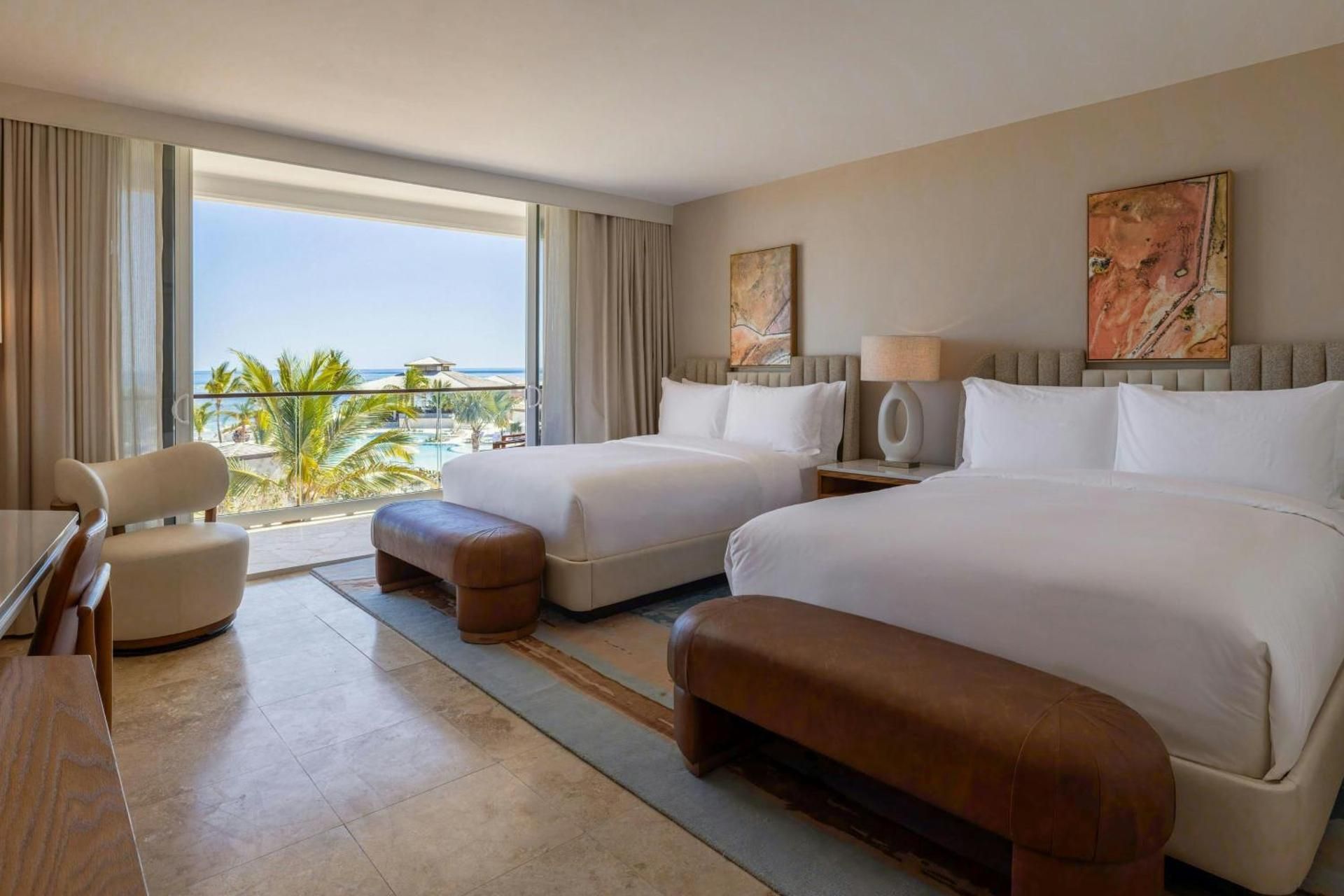 Deluxe Queen Room with Two Queen Beds and Oceanfront