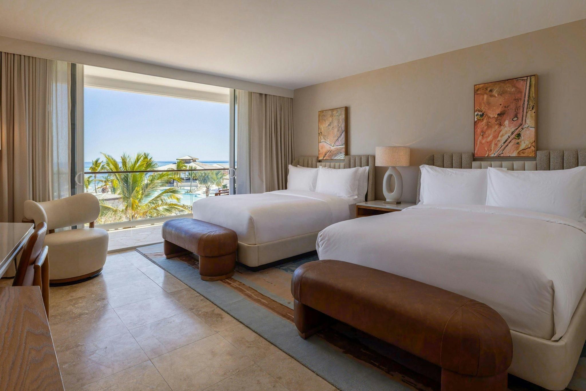 Deluxe Guest Room, 2 Queen, Ocean View
