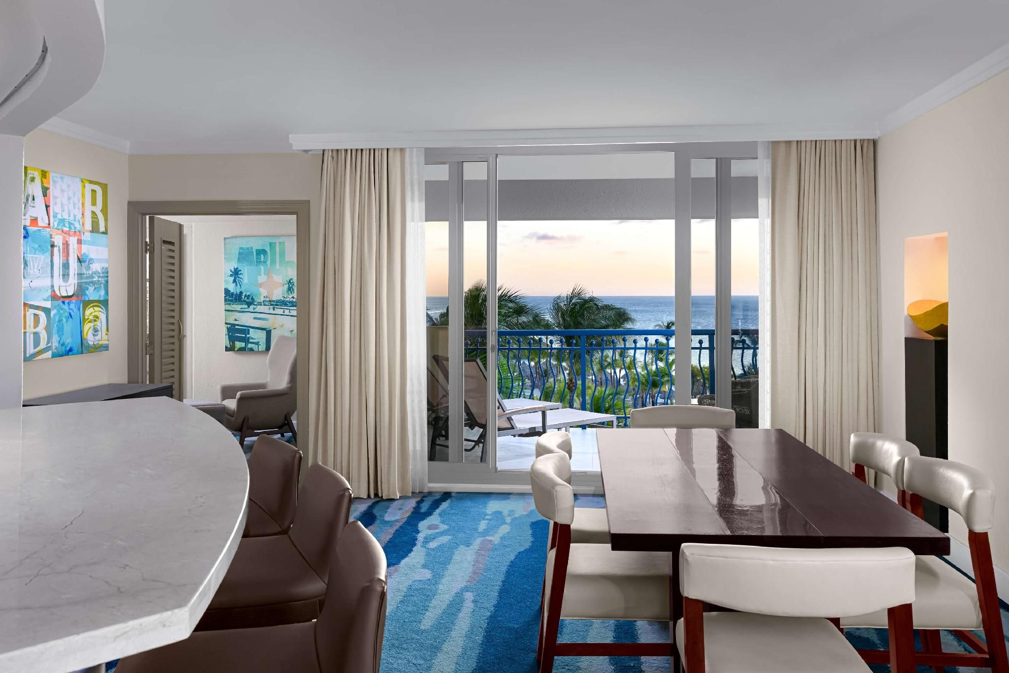 Aruba Tower Ocean View Suite 1 King Bed