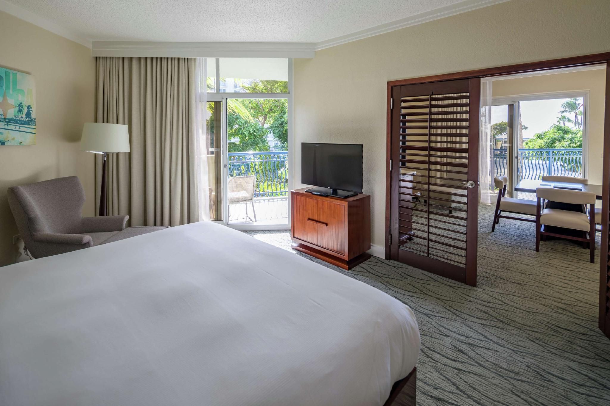 Curacao Tower Resort View Suite 1 King Bed