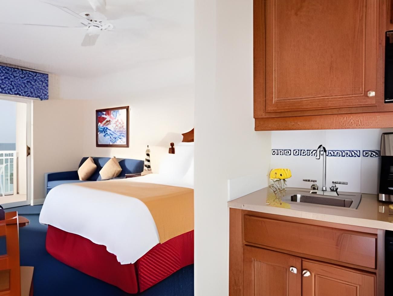Quadruple Room with Sea View
