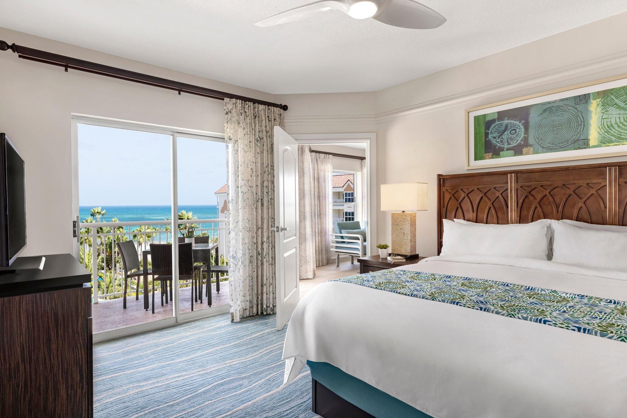 2 Bedroom Villa, Bedroom 1: 1 King, Bedroom 2: 1 Queen, Sofa Beds: 2, Oceanside, Balcony