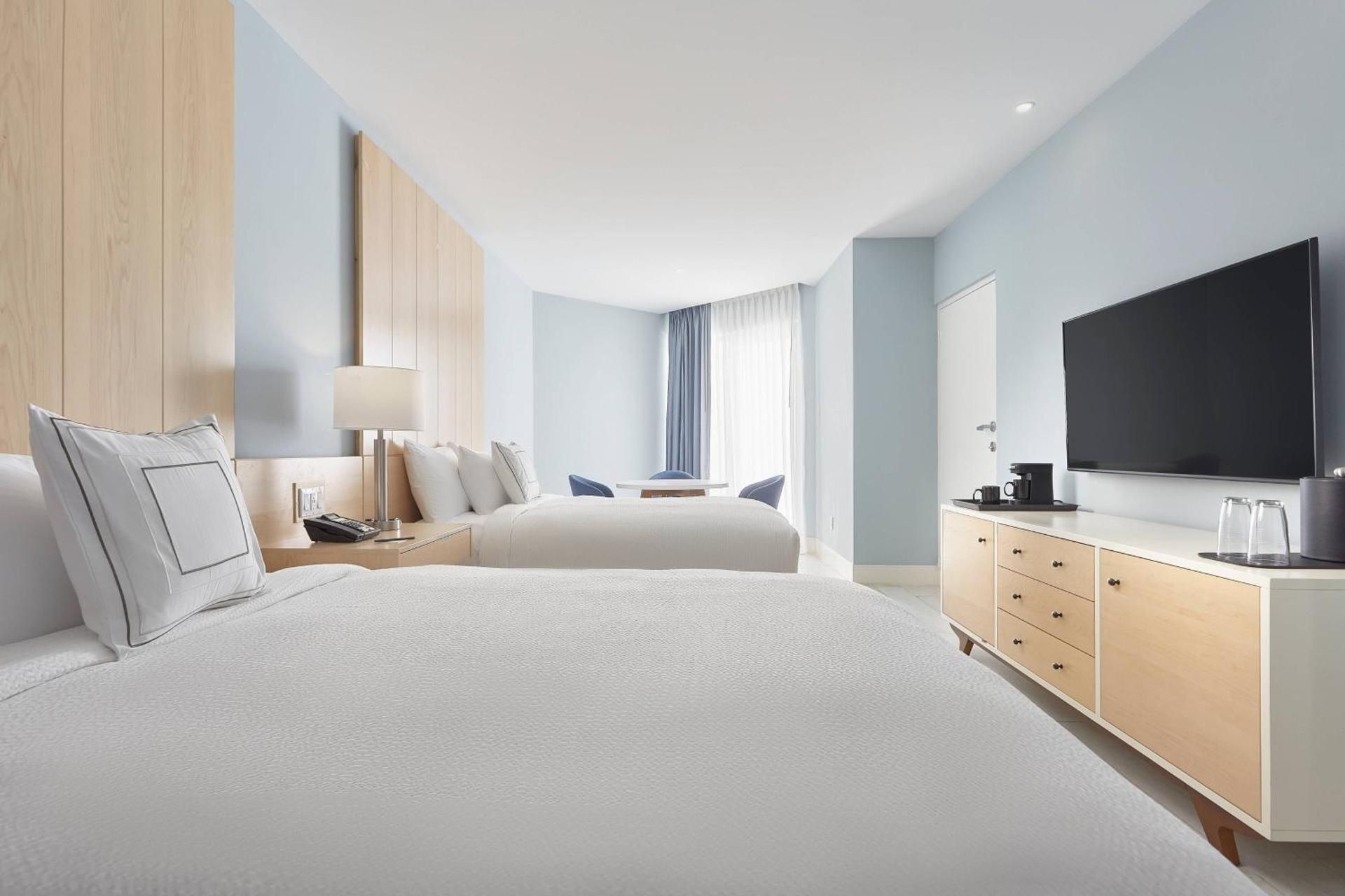 Queen Room with Two Queen Beds and Pool View