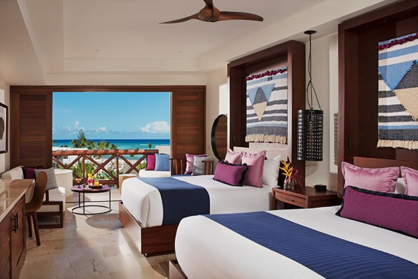 Preferred Club Junior Suite Ocean View Double Beds - All Inclusive