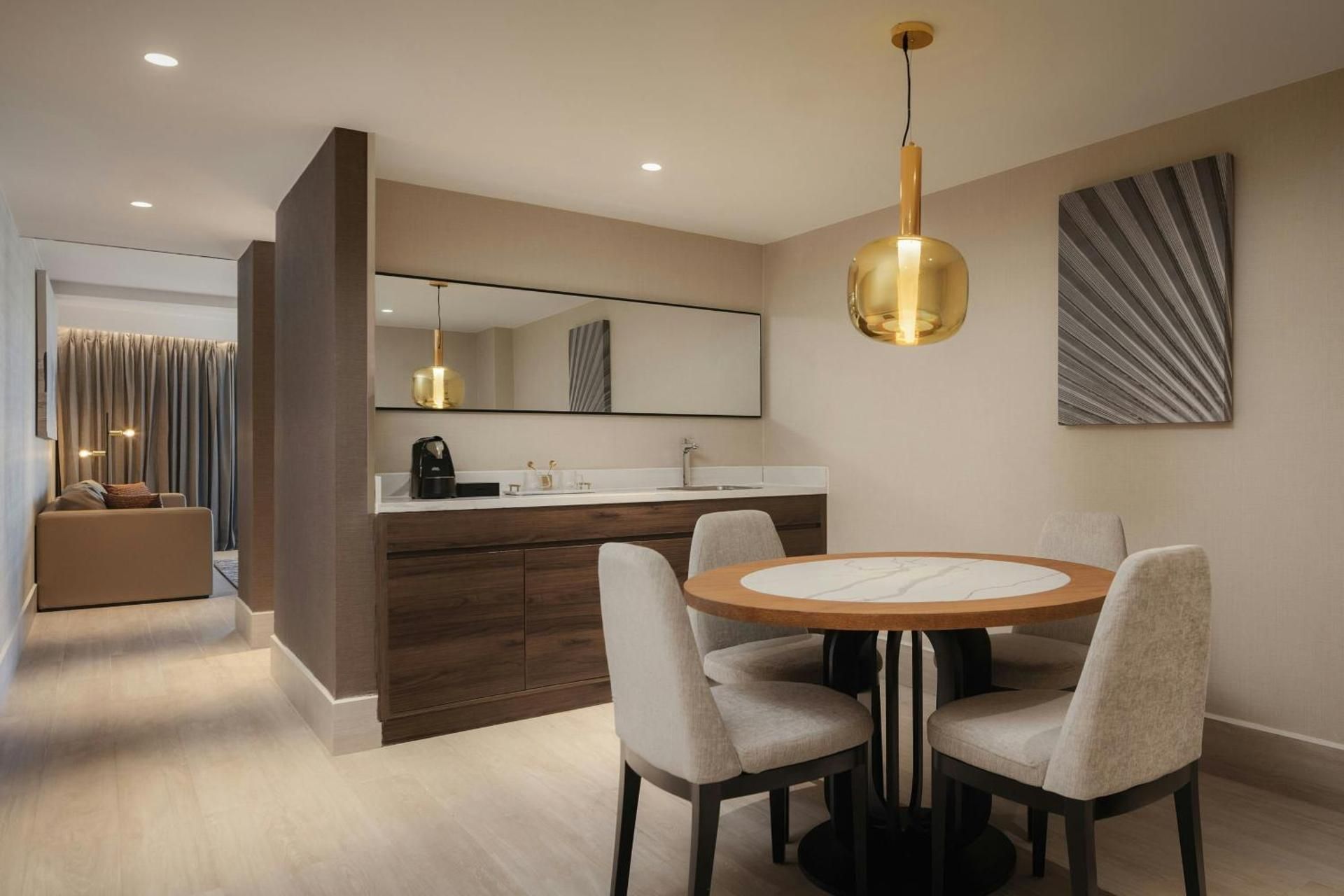 King Suite with Sofa Bed and City View