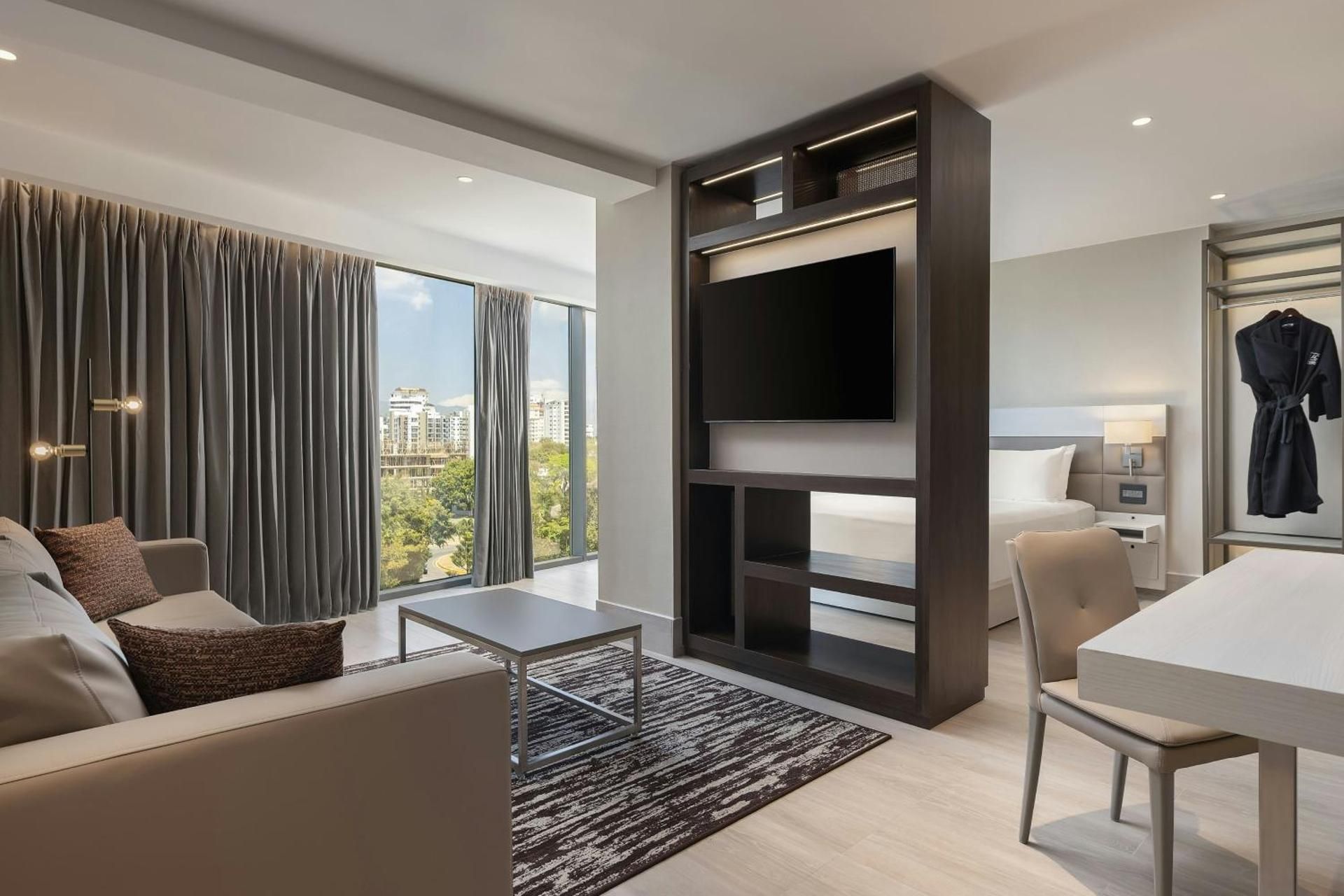 King Suite with Sofa Bed and City View