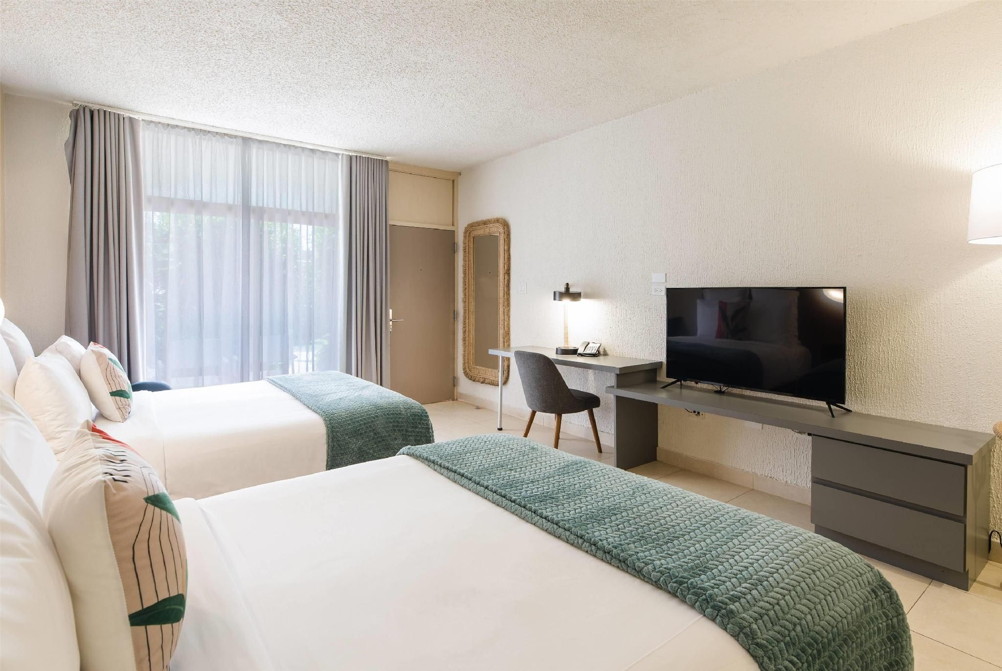 Costa Collection, 2 Queen Beds, Mobility Accessible Poolside Room