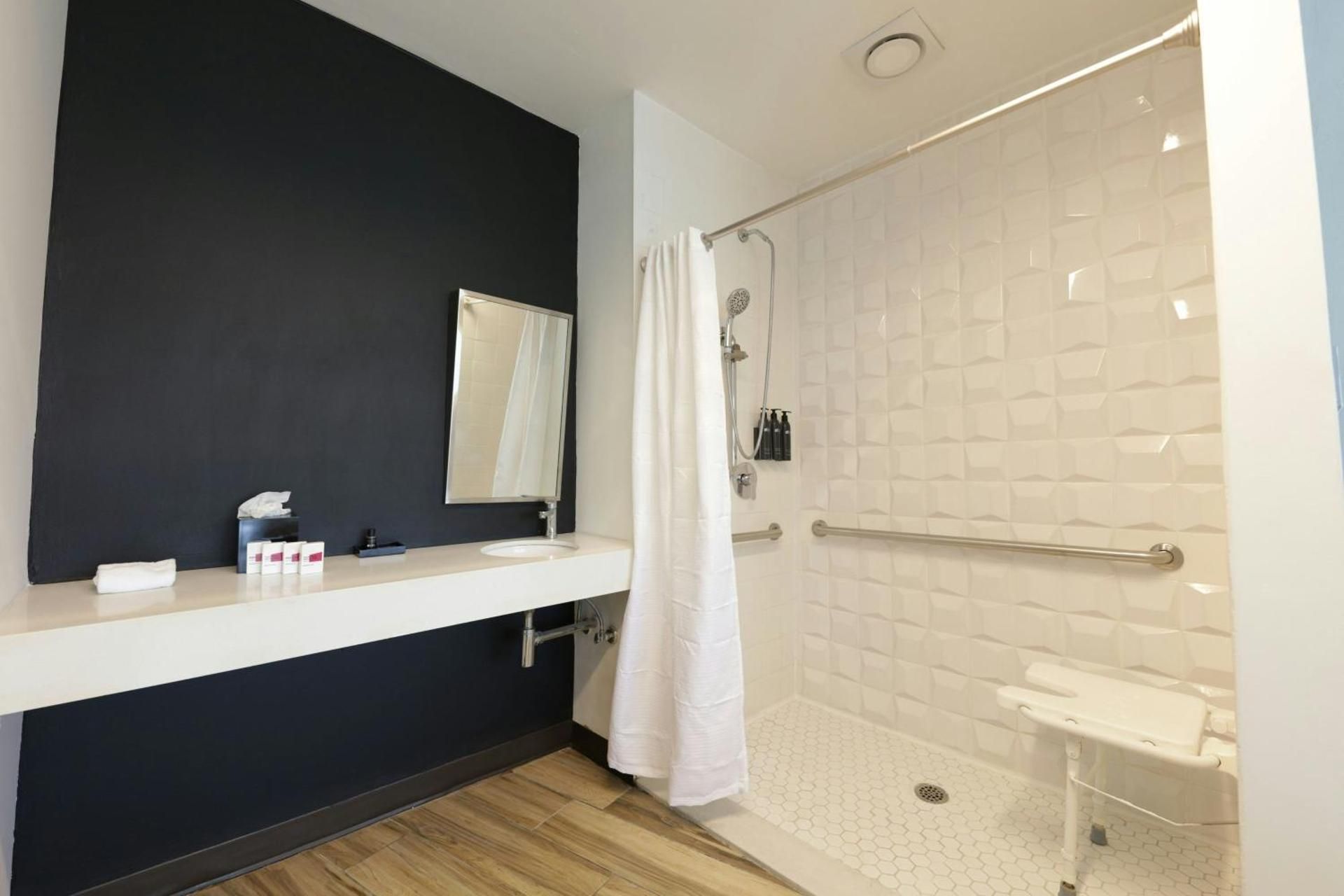 King Room with Roll-In Shower - Disability Access