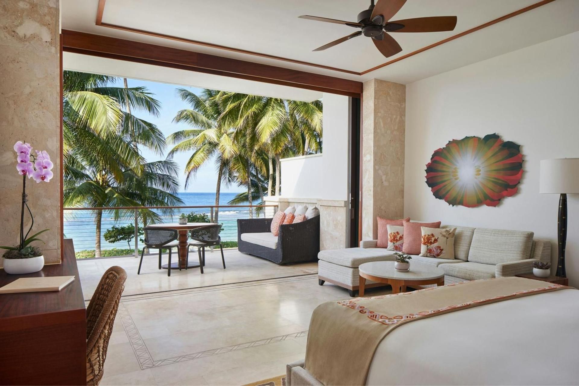 West Beach Ocean Reserve, Guest room, 1 King, Sofa bed, Beachfront, Balcony