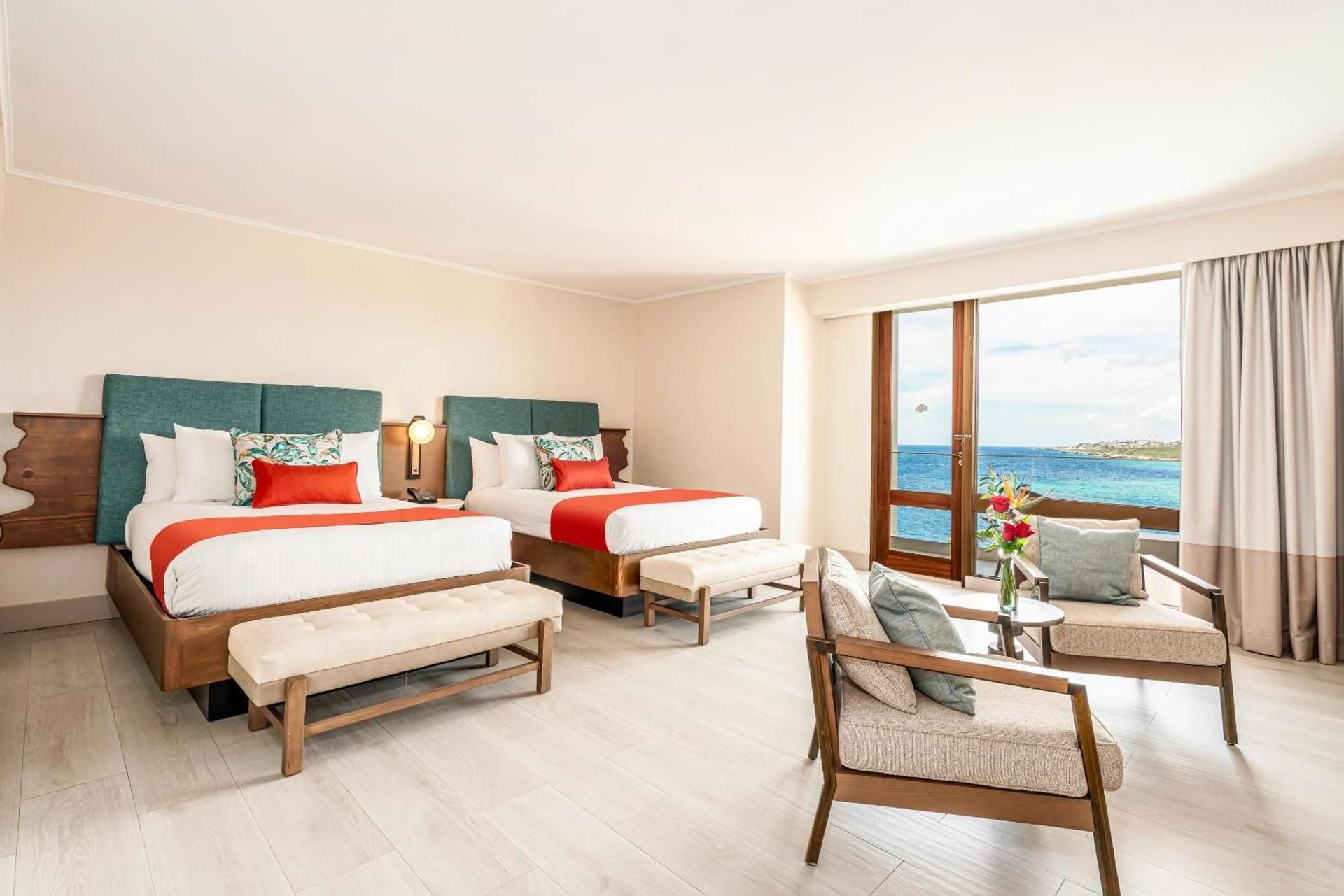 Dreams Curacao Resort, Spa & Casino - All Inclusive Preferred Club Junior Suite Ocean View Double