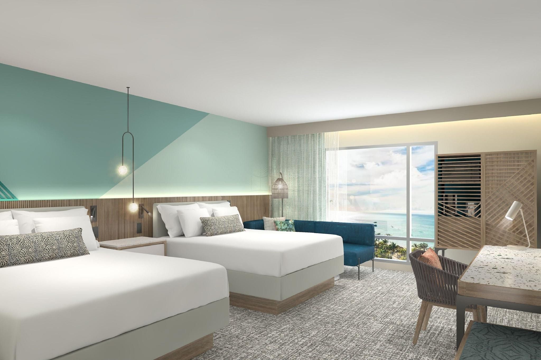 Courtyard by Marriott Curacao Queen Room with Two Queen Beds