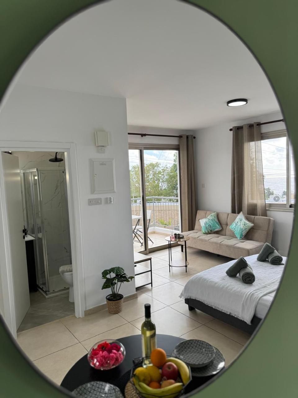 Studio with Balcony