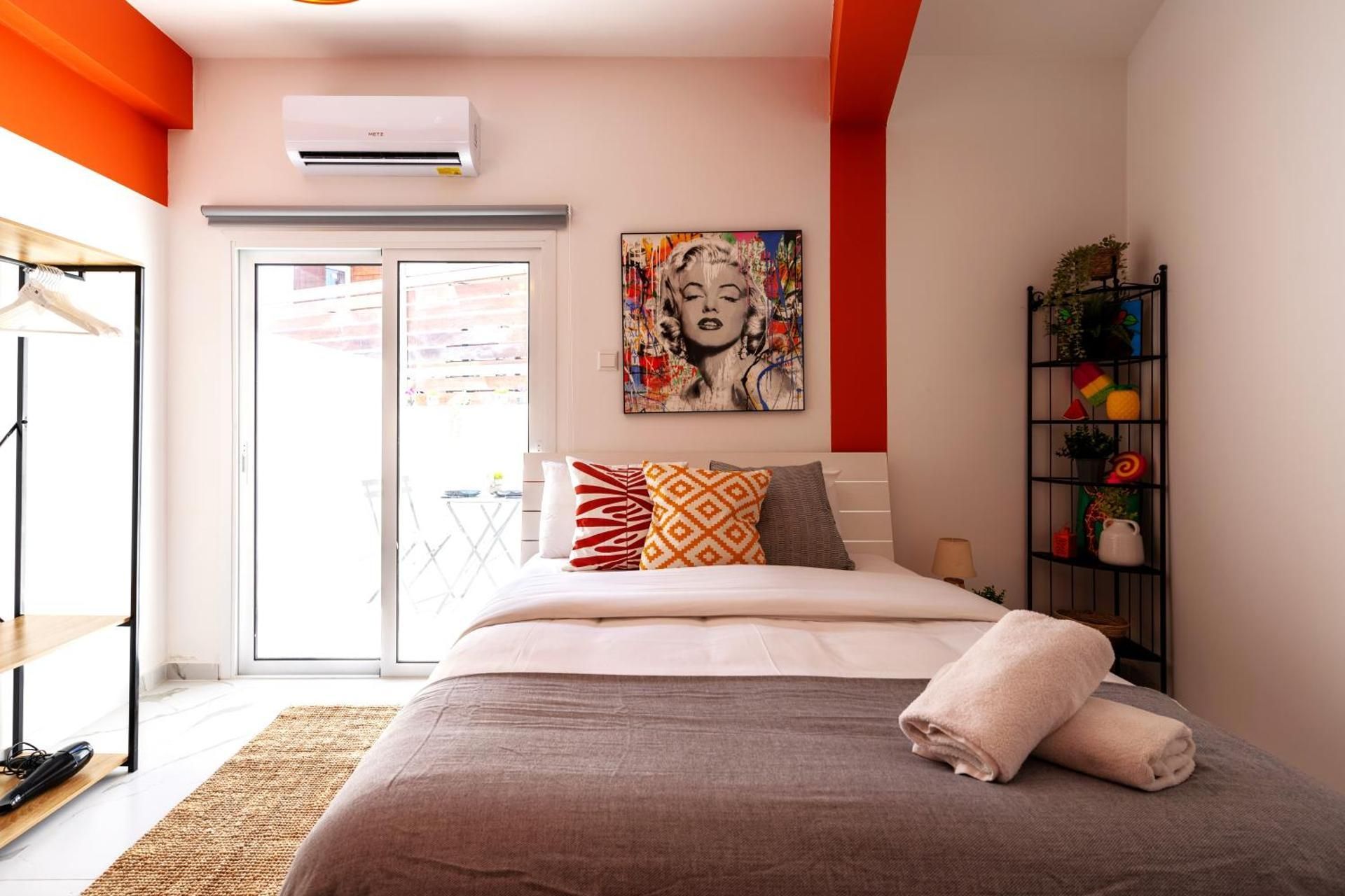 Studio with Balcony
