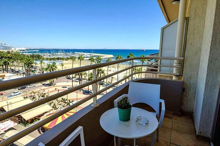 Two-Bedroom Apartment with Side Sea View