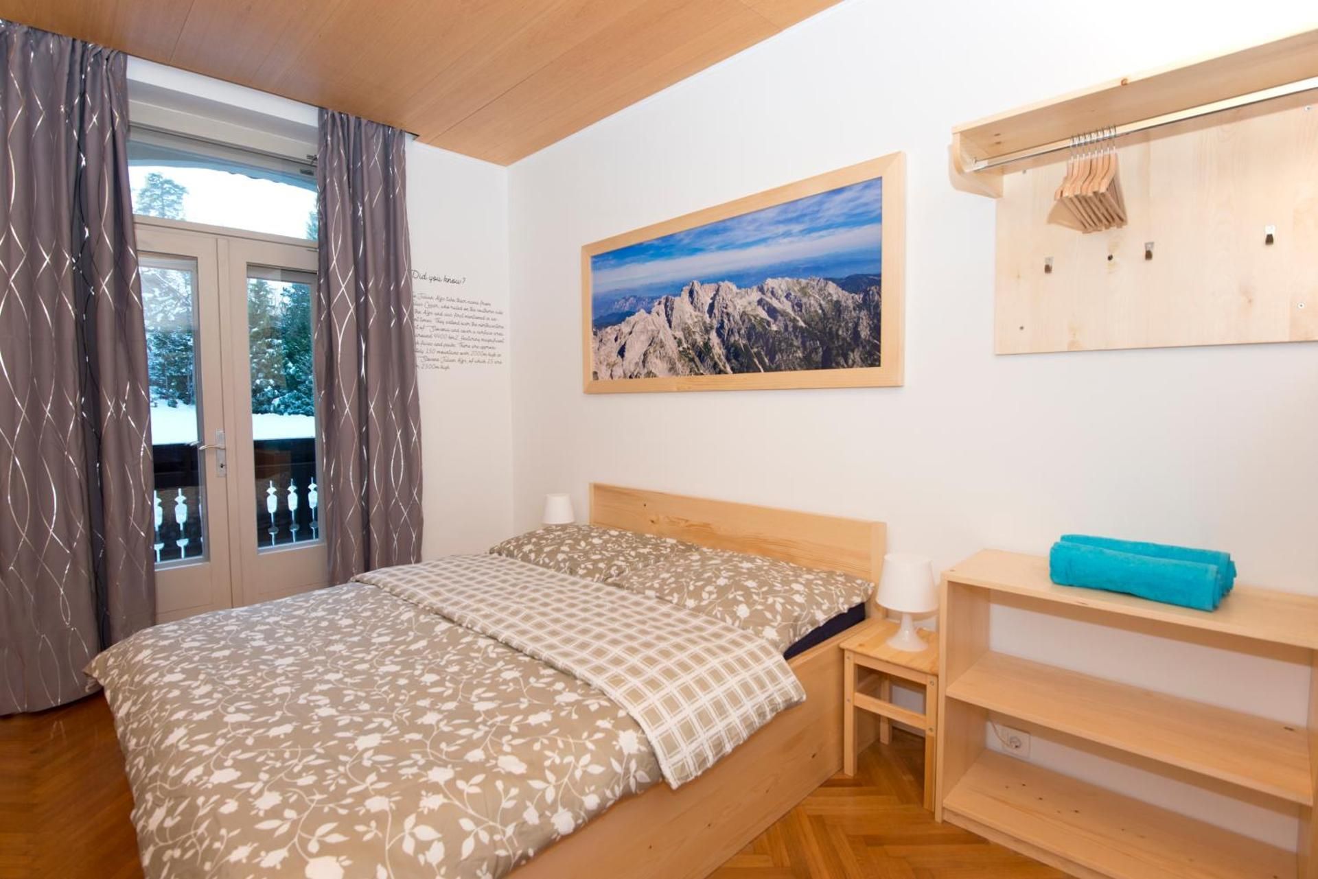 Vila Lipa Quadruple Room with Balcony and Shared Bathroom