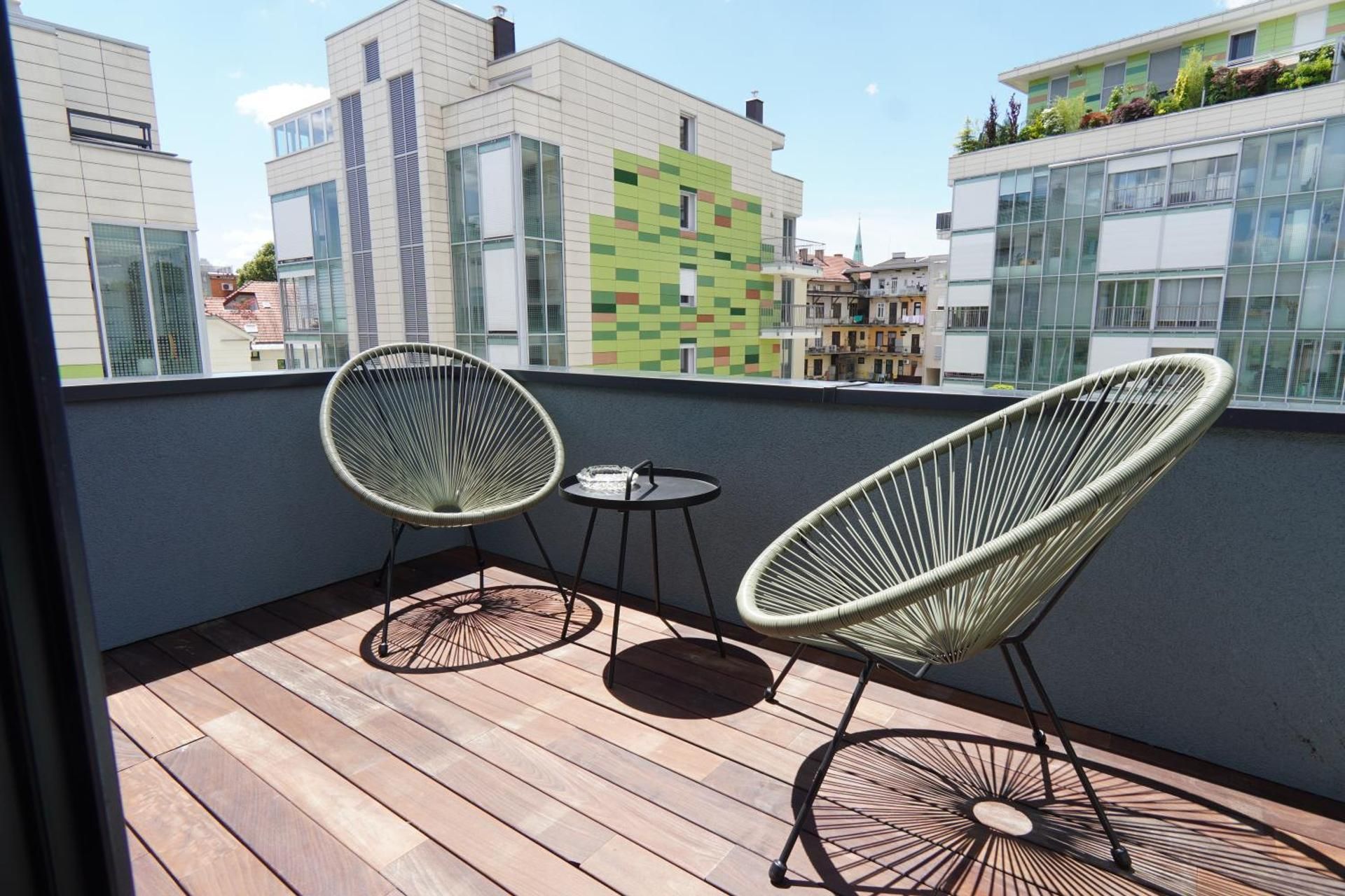 Attic Apartment with Terrace
