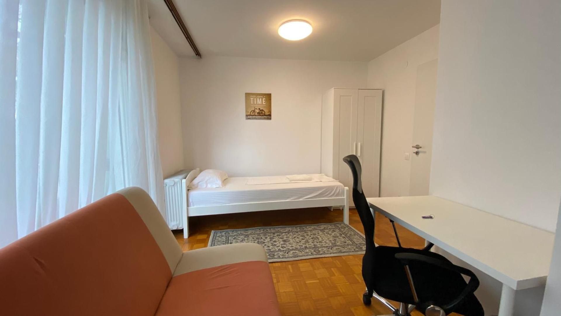 Family Room with Shared Bathroom