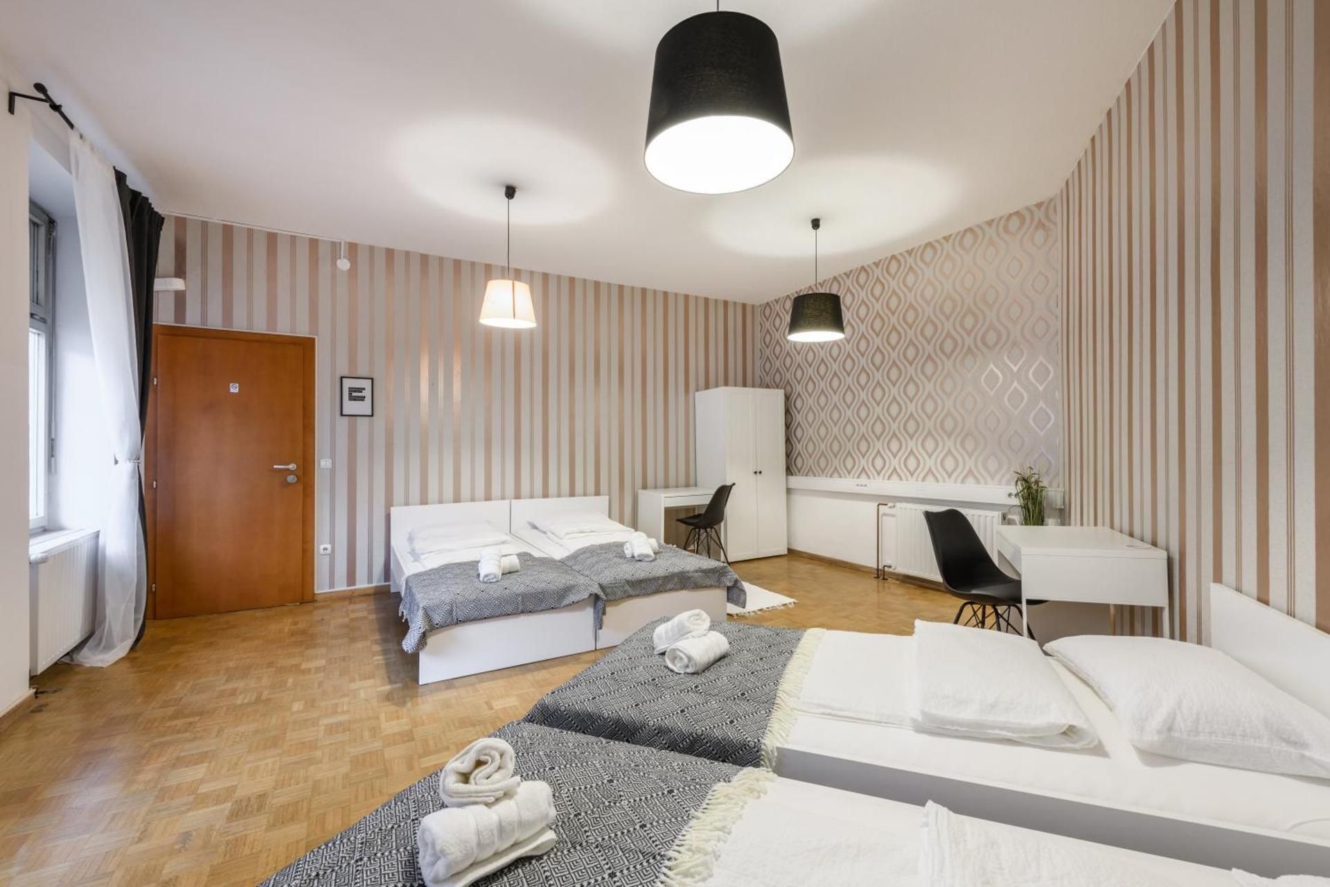 Family Room with Shared Bathroom