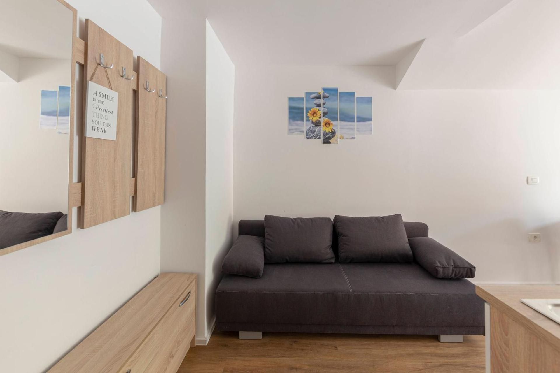 Studio with Balcony
